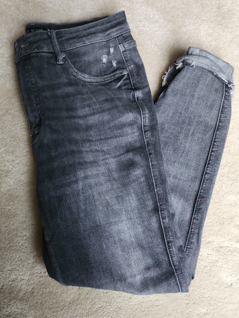 Judy Blue Charcoal Gray Skinny Jeans